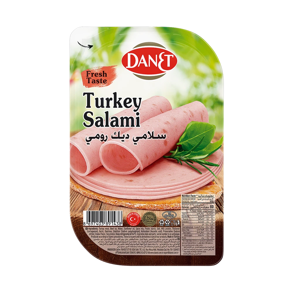 Turkey Salami | Sliced