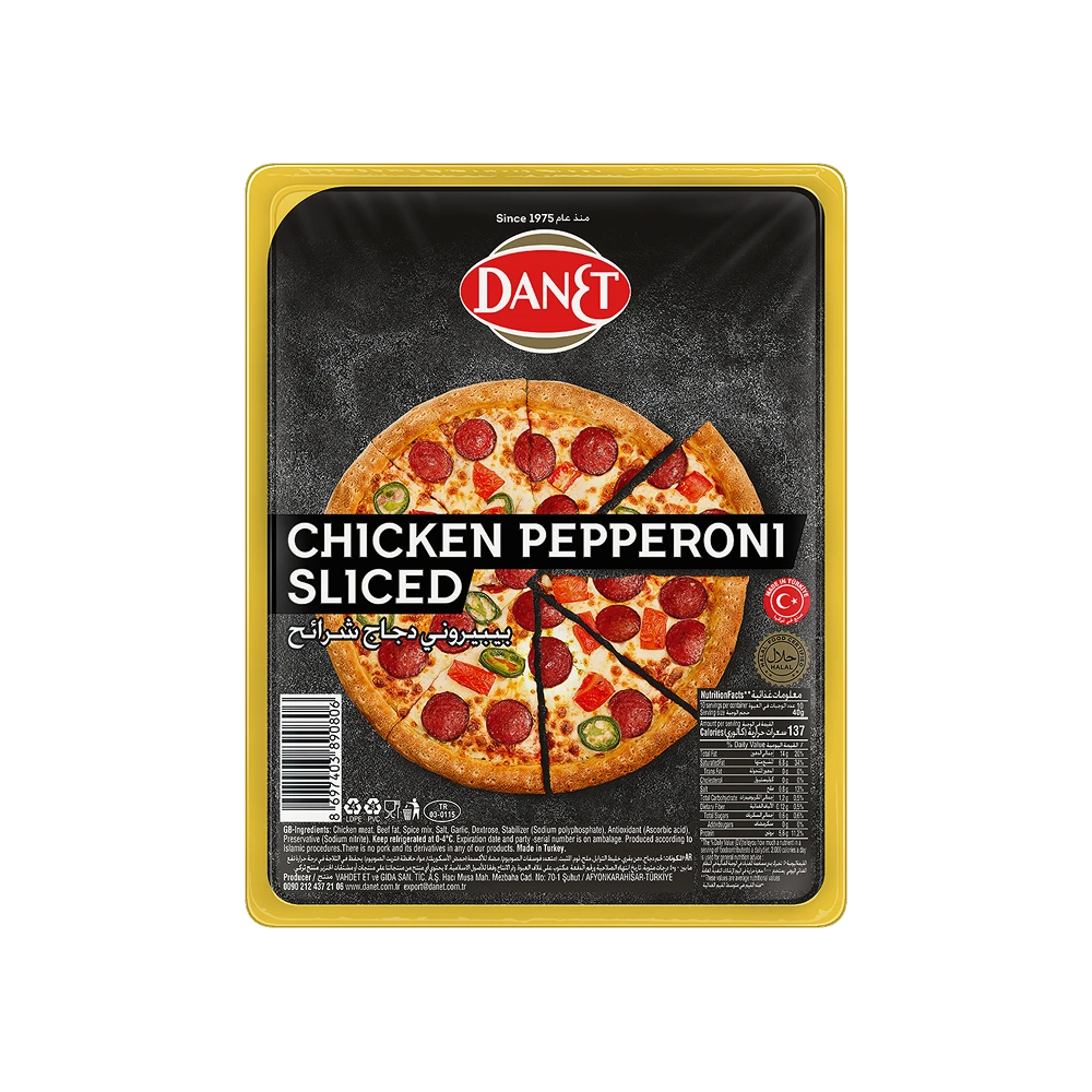 Chicken Pepperoni | Sliced